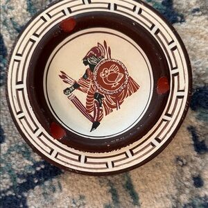 Vintage Greek Art Pottery Dish orAshtray
